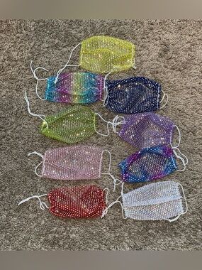 Youth Jeweled Costume Masks